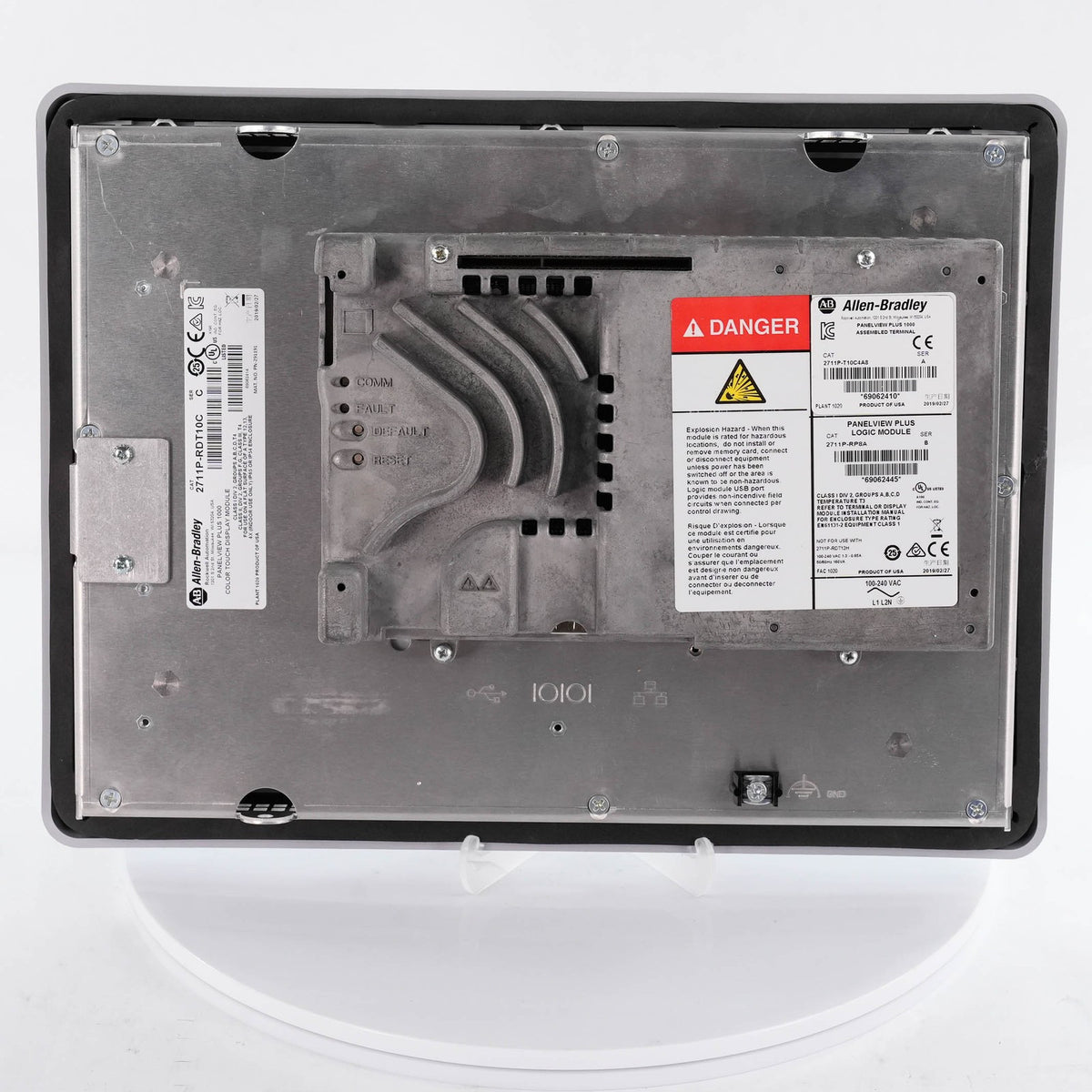 Allen Bradley 2711P-T10C4A8 PanelView Plus 6 1000 120V 2711P-RDT10C -Without Box