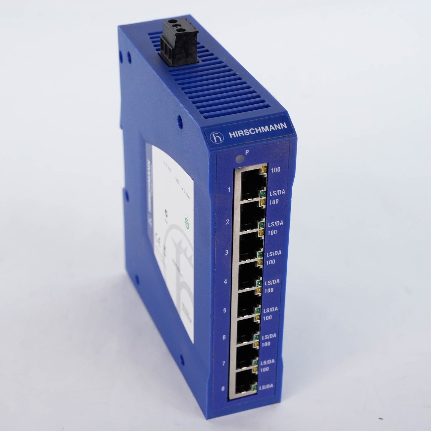 Hirschmann SPIDER II 8TX Industrial Ethernet Switch 8-Port RJ45 943957001 24VDC