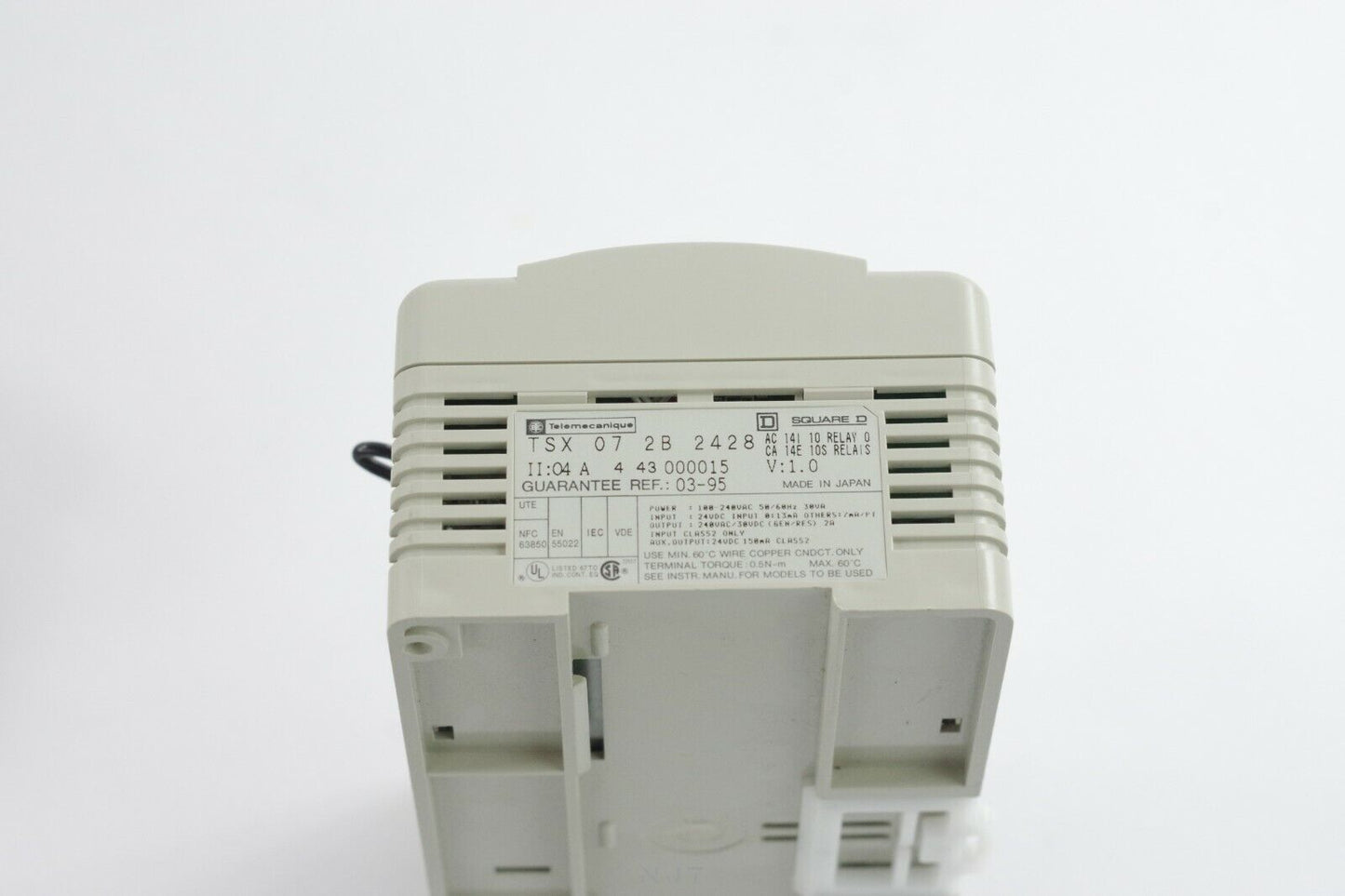 Telemecanique TSX07 PLC SCHNEIDER ELECTRIC TSX-07-2B-2428 TSX072B2428 - Lite Use