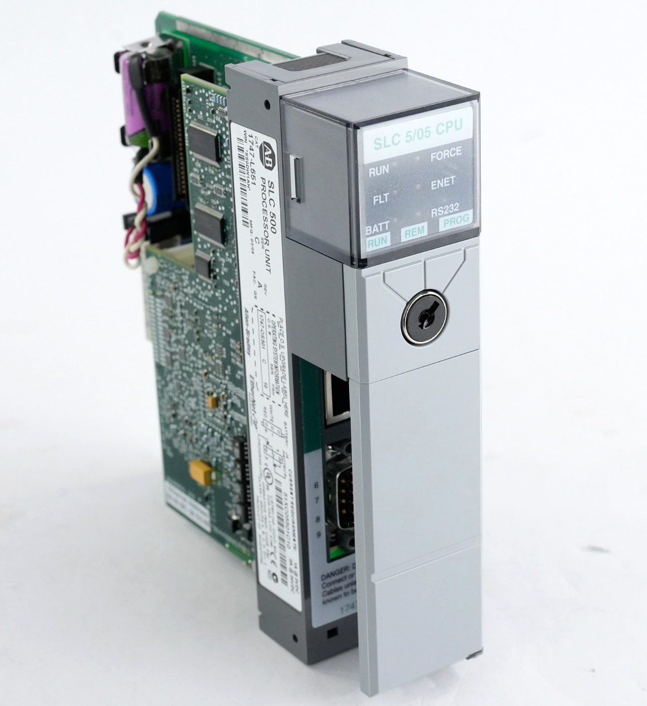 Allen Bradley 1747-L551 /C Rev A SLC 500 Processor Unit OS501/C Refurbished