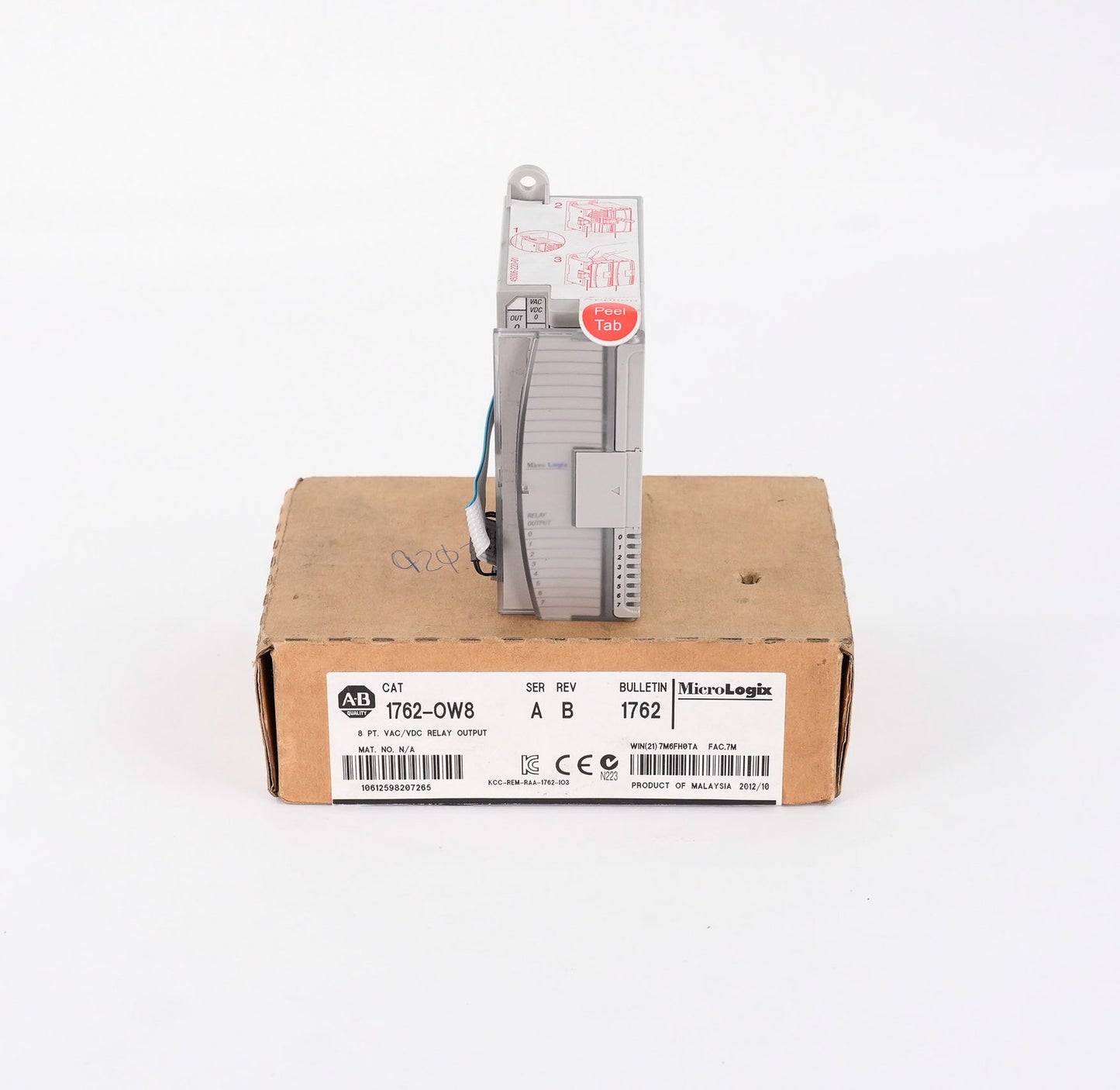 Allen Bradley 1762-OW8 /A MicroLogix 8 Point Relay Output Module - Open Box