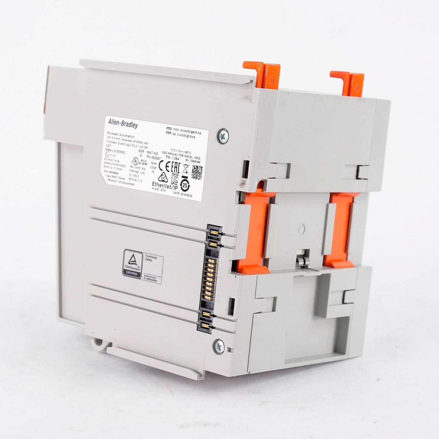 Allen Bradley 5069-L310ERS2 /A Compact GuardLogix SIL2 Safety Controller