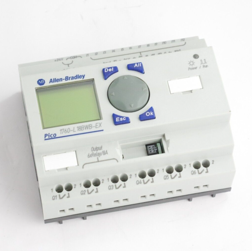 Allen Bradley 1760-L18BWB-EX /B Pico Controller 1760L18BWBEX Series B