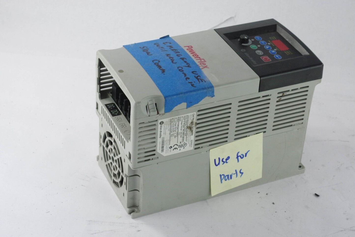 Allen Bradley 22B-D012N104 Ser A PowerFlex 40 12A 7.5HP AC Drive - Parts/Repair