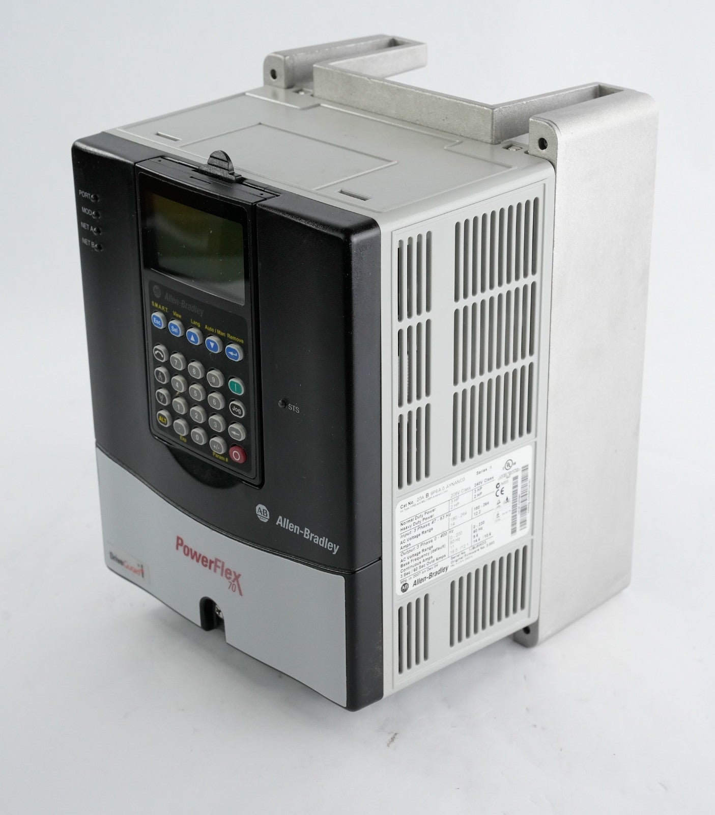 Allen Bradley PowerFlex 70 20AB9P6A0AYNANC0 /A 240V AC Drive