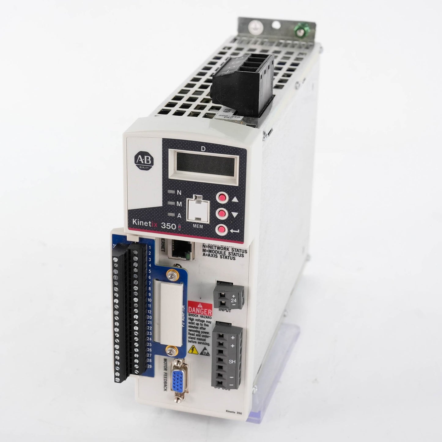 Allen Bradley 2097-V33PR6-LM Ser A Kinetix 350 Servo Drive 240V 1-Phase 2kW
