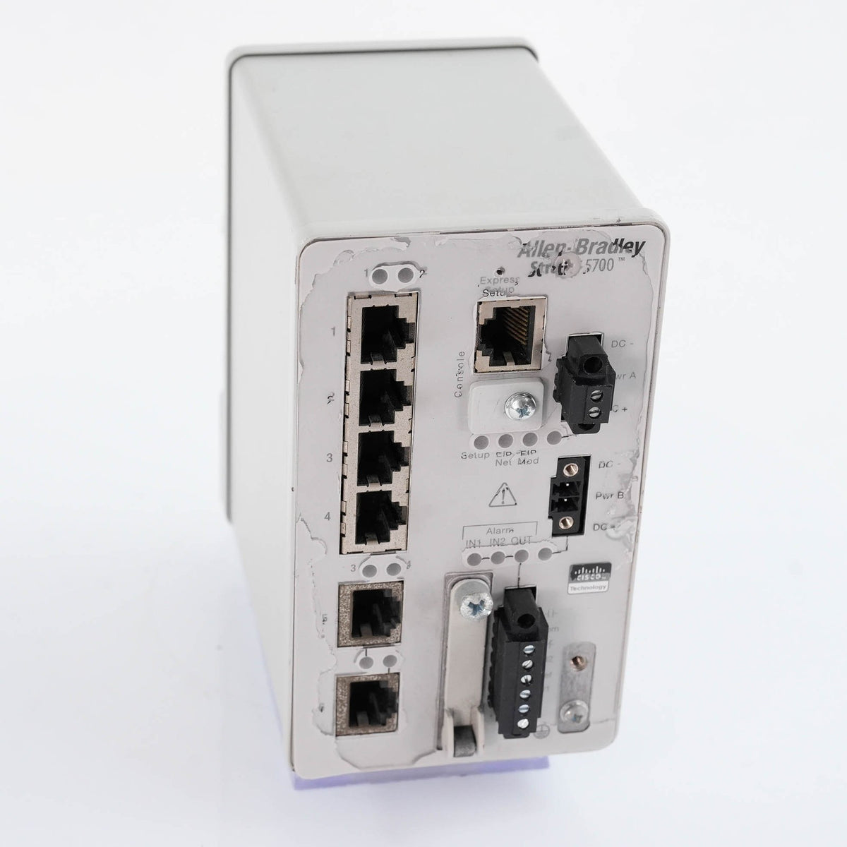 Allen Bradley 1783-BMS06TL Ser A Stratix 5700 Managed Switch 6 Port
