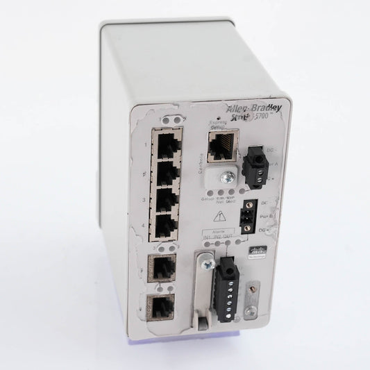 Allen Bradley 1783-BMS06TL Ser A Stratix 5700 Managed Switch 6 Port