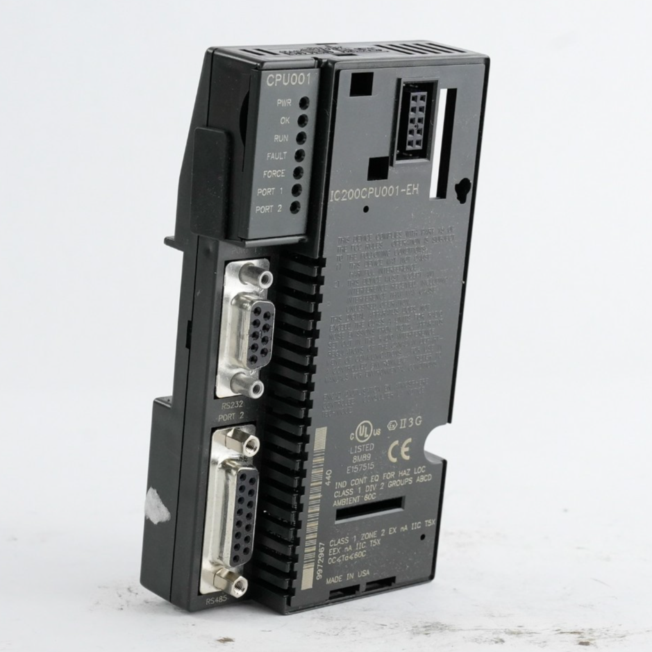 GE Fanuc IC200CPU001-EH CPU Module CPU001 / IC200CPU001EH IC200CPU001