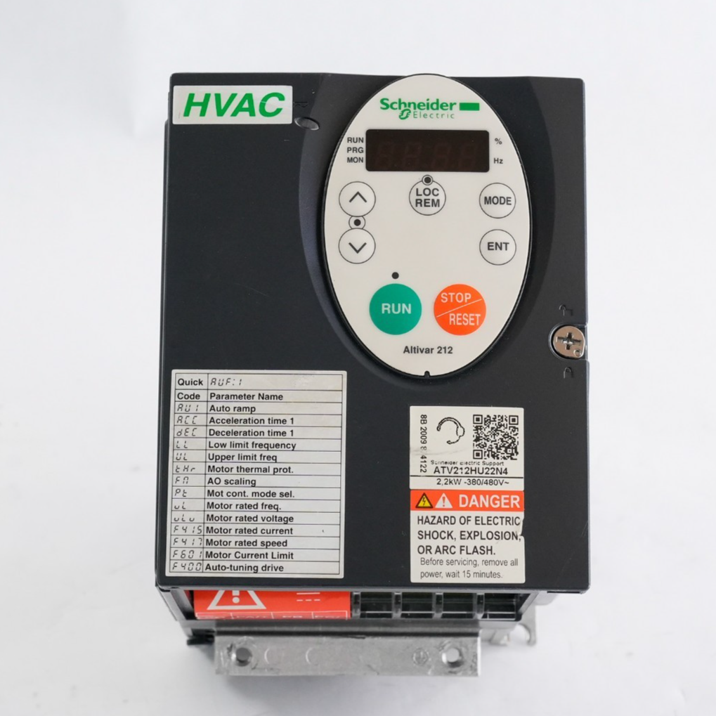 Schneider Electric ATV212HU22N4 Altivar Variable Frequency Drive 3HP 3-Phase