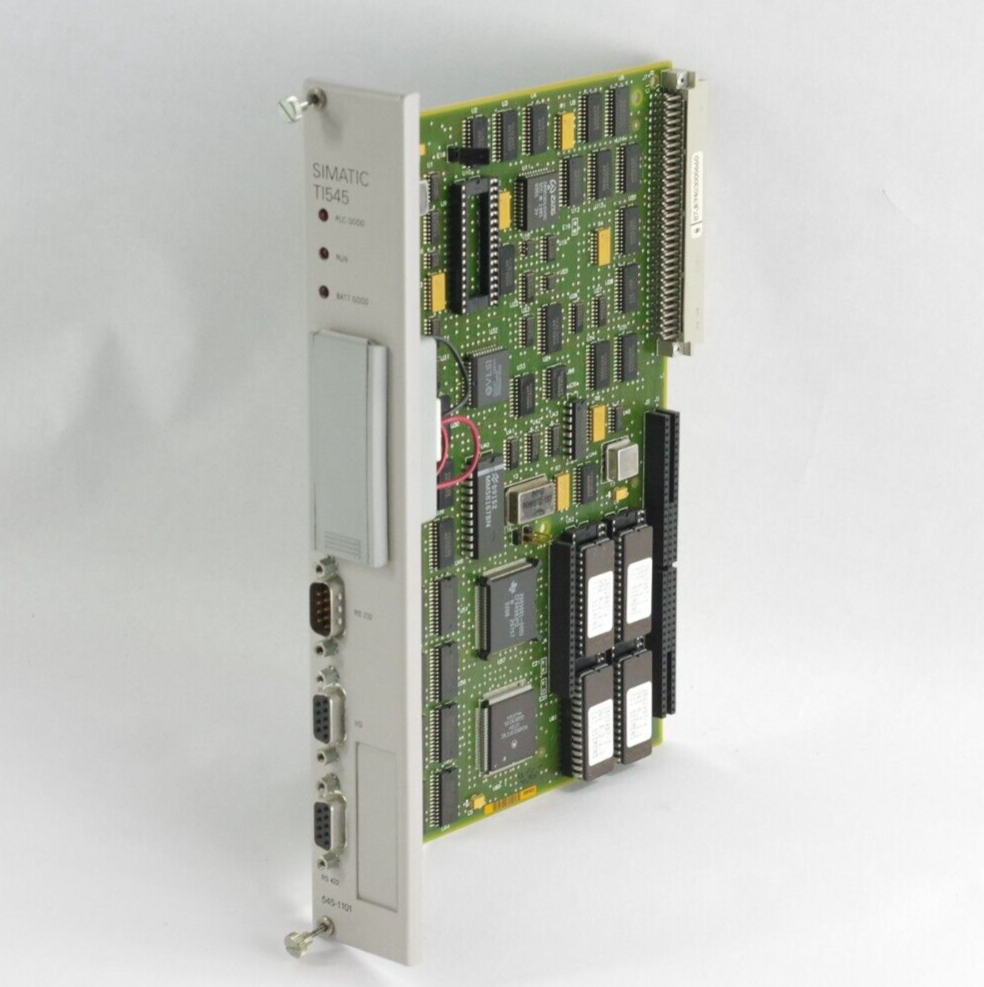 Siemens 545-1101 SIMATIC TI545 CPU Processor Module 5451101