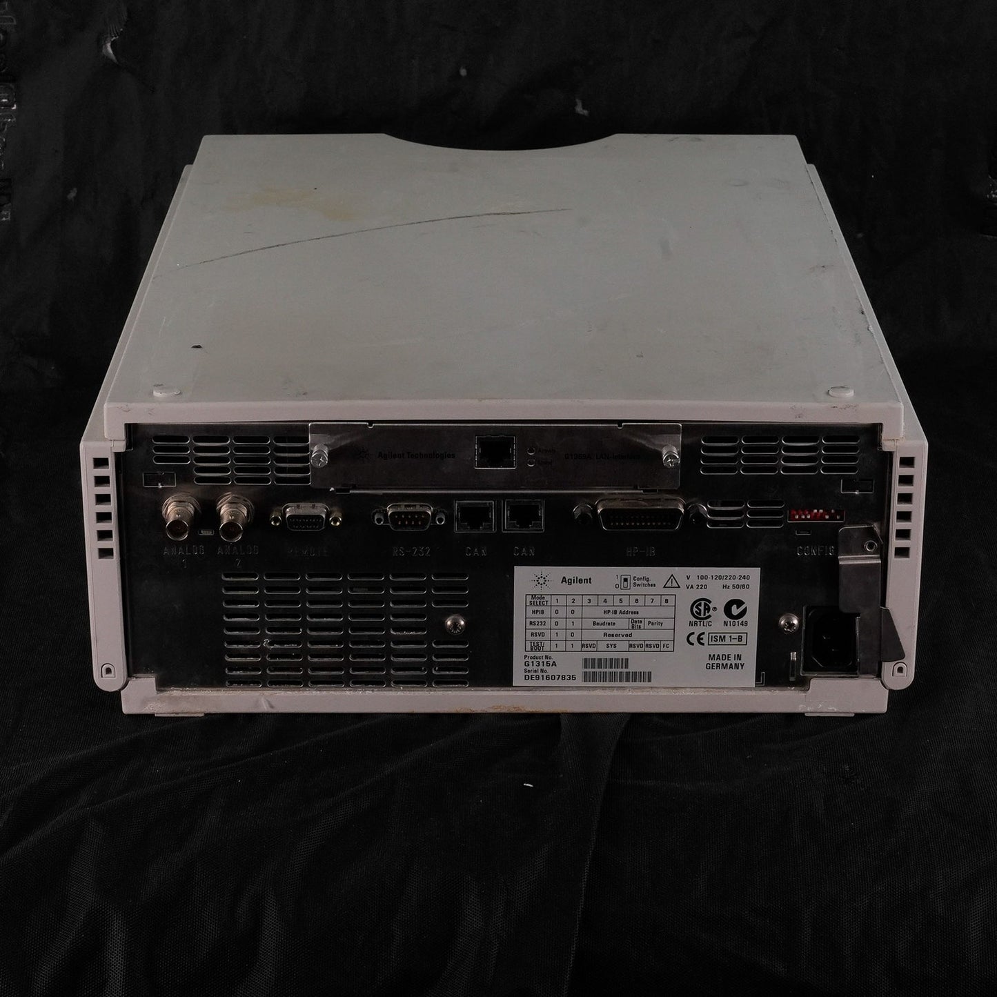 Agilent G1315A 1100 Series DAD Diode Array Detector HPLC For Parts