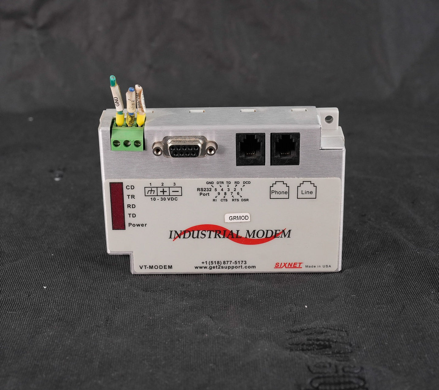 Sixnet VT-MODEM-1 Industrial Telephone Modem VT-MODEM