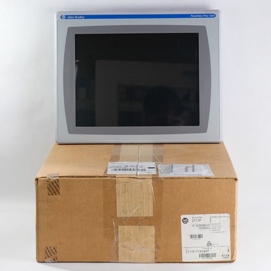 Allen Bradley 2711P-T15C4A7 PanelView Plus 1500 | 2711p-RTD15C /B + RP7A /G Open