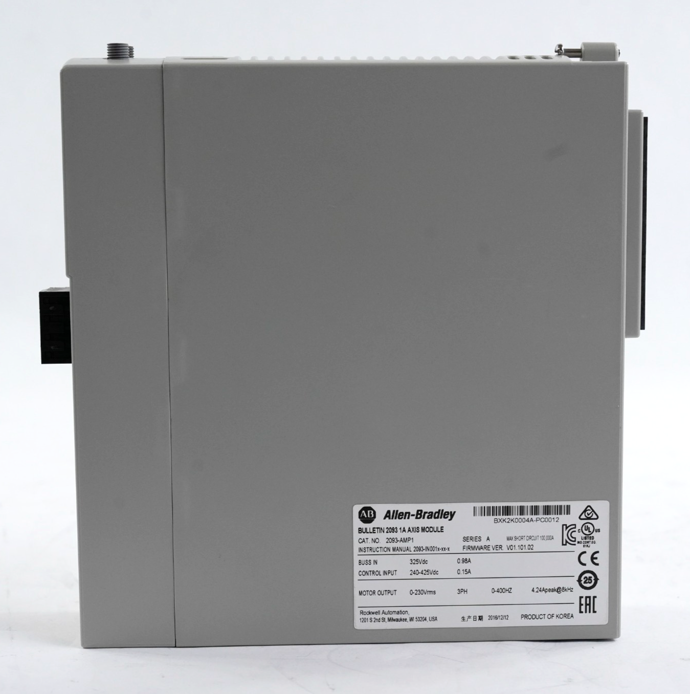 Allen Bradley 2093-AMP1 /A Kinetix 2000 1A 230V Servo Drive - Refurbished