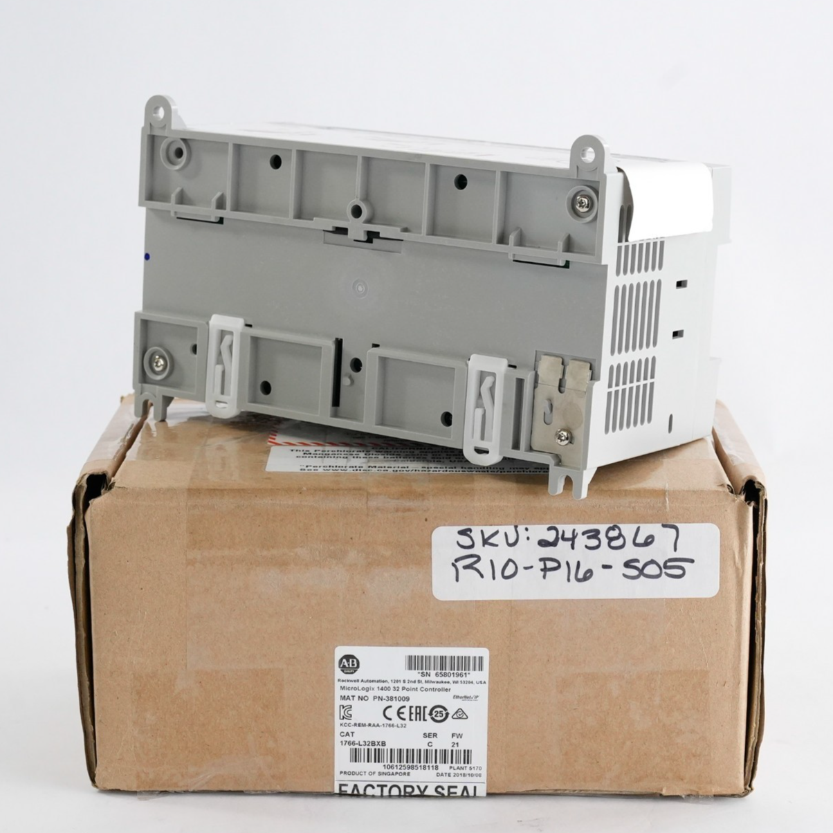 Allen Bradley 1766-L32BXB /C MicroLogix 1400 32-Pt Controller - Open Box