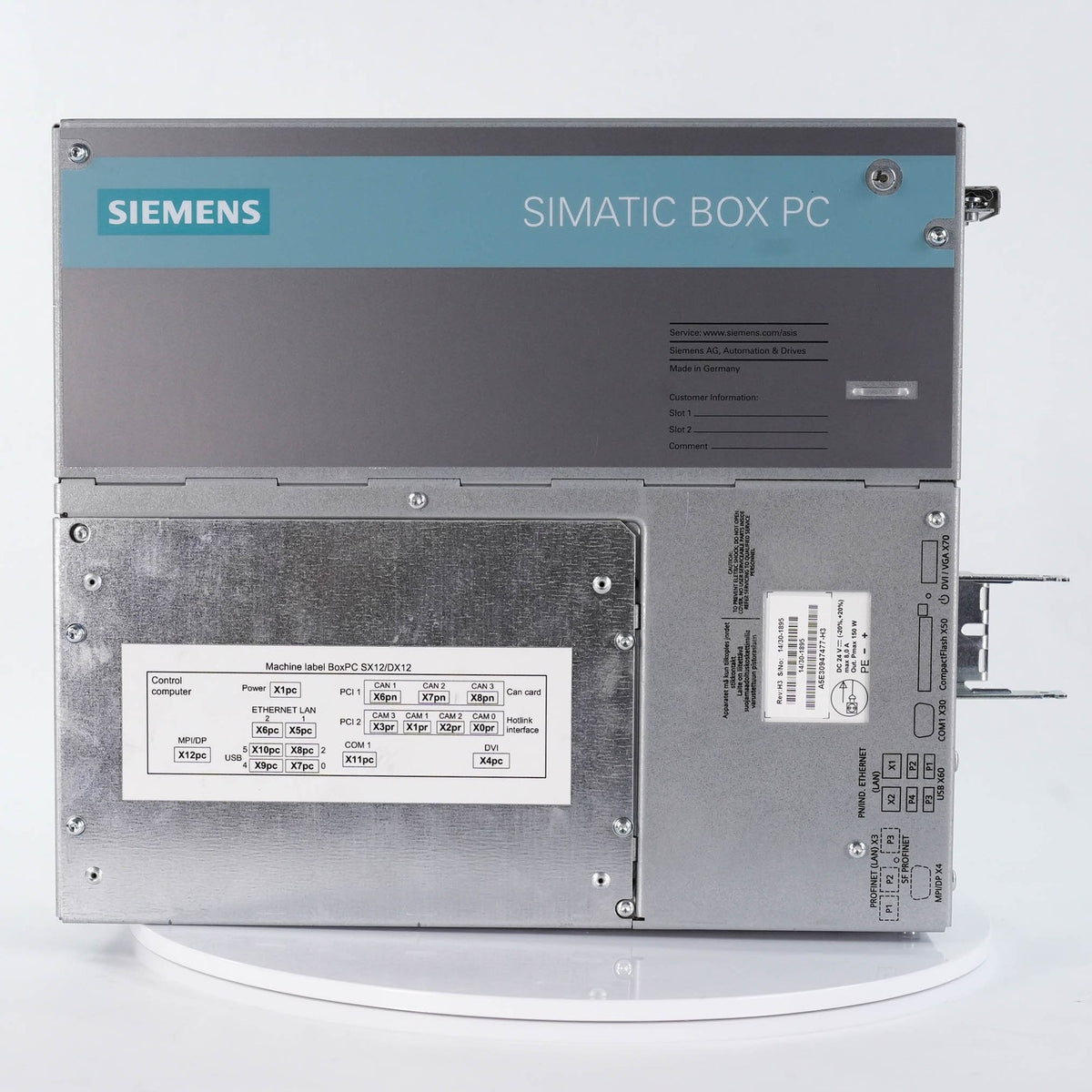Siemens SIMATIC IPC627C Box PC 6BK1000-6AE10-0AX0 Industrial Computer -installed
