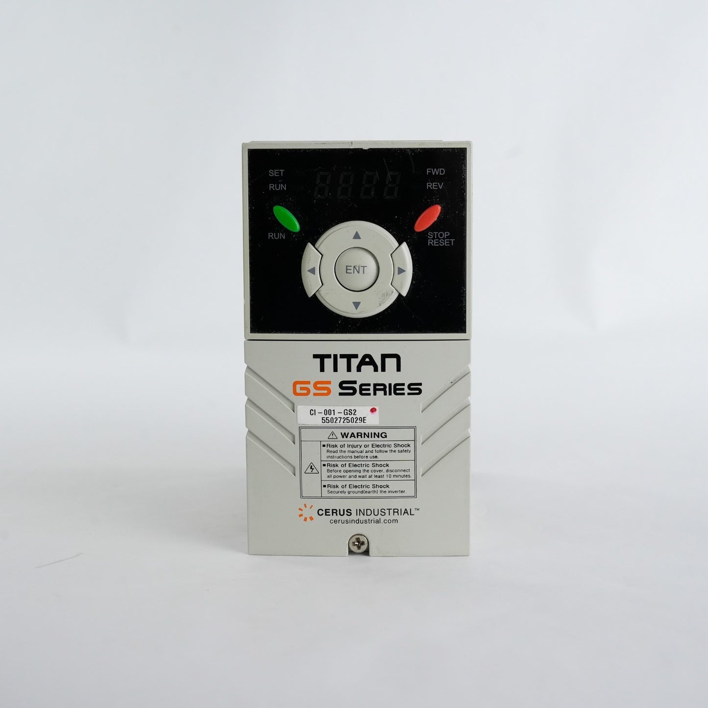 TITAN GS Series CI-001-G2 Cerus Industrial 3-Phase 6.6A Frequency Drive