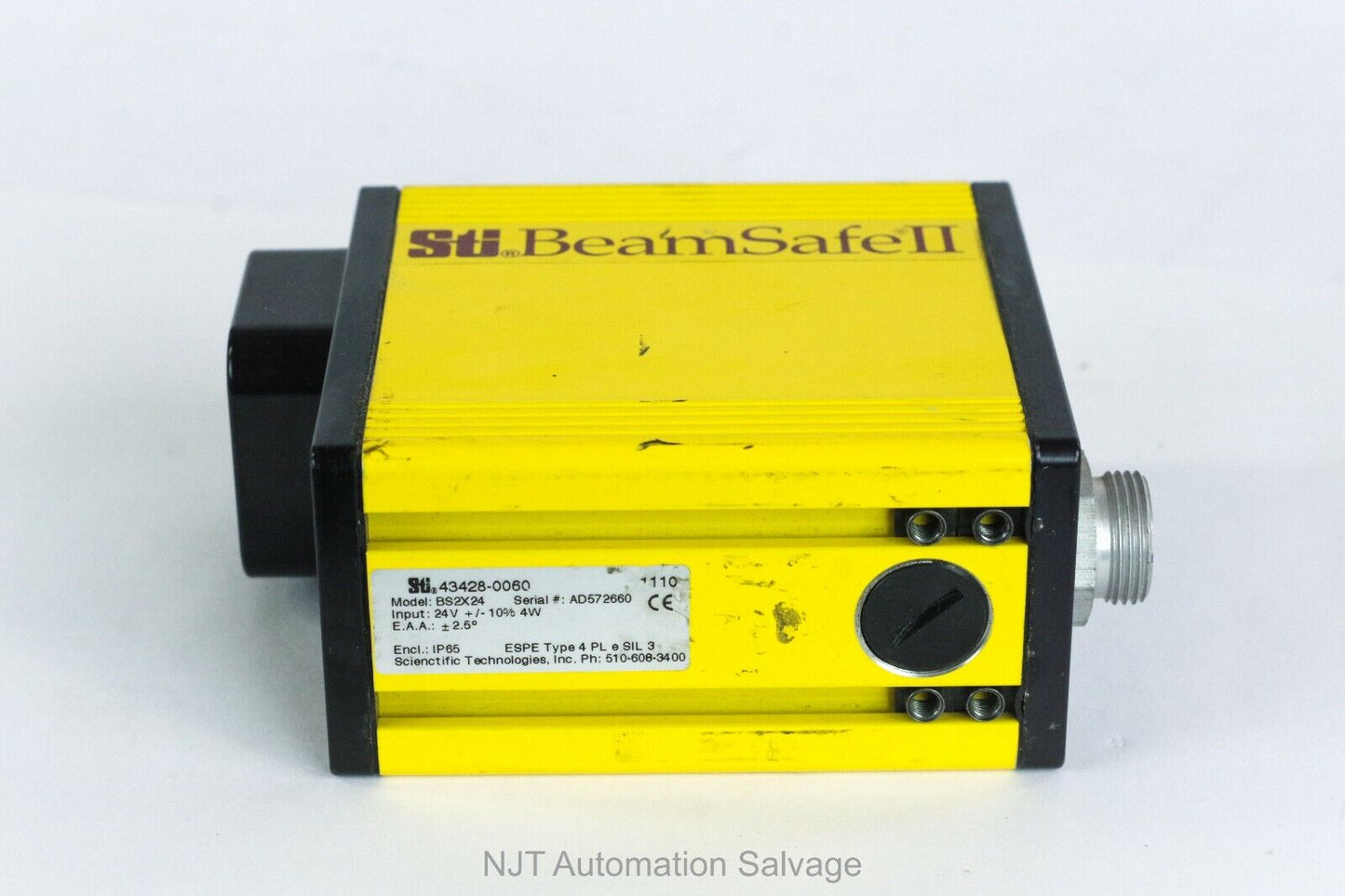 Omron 43428-0060 STI BeamSafeII Transmitter Model BS2X24