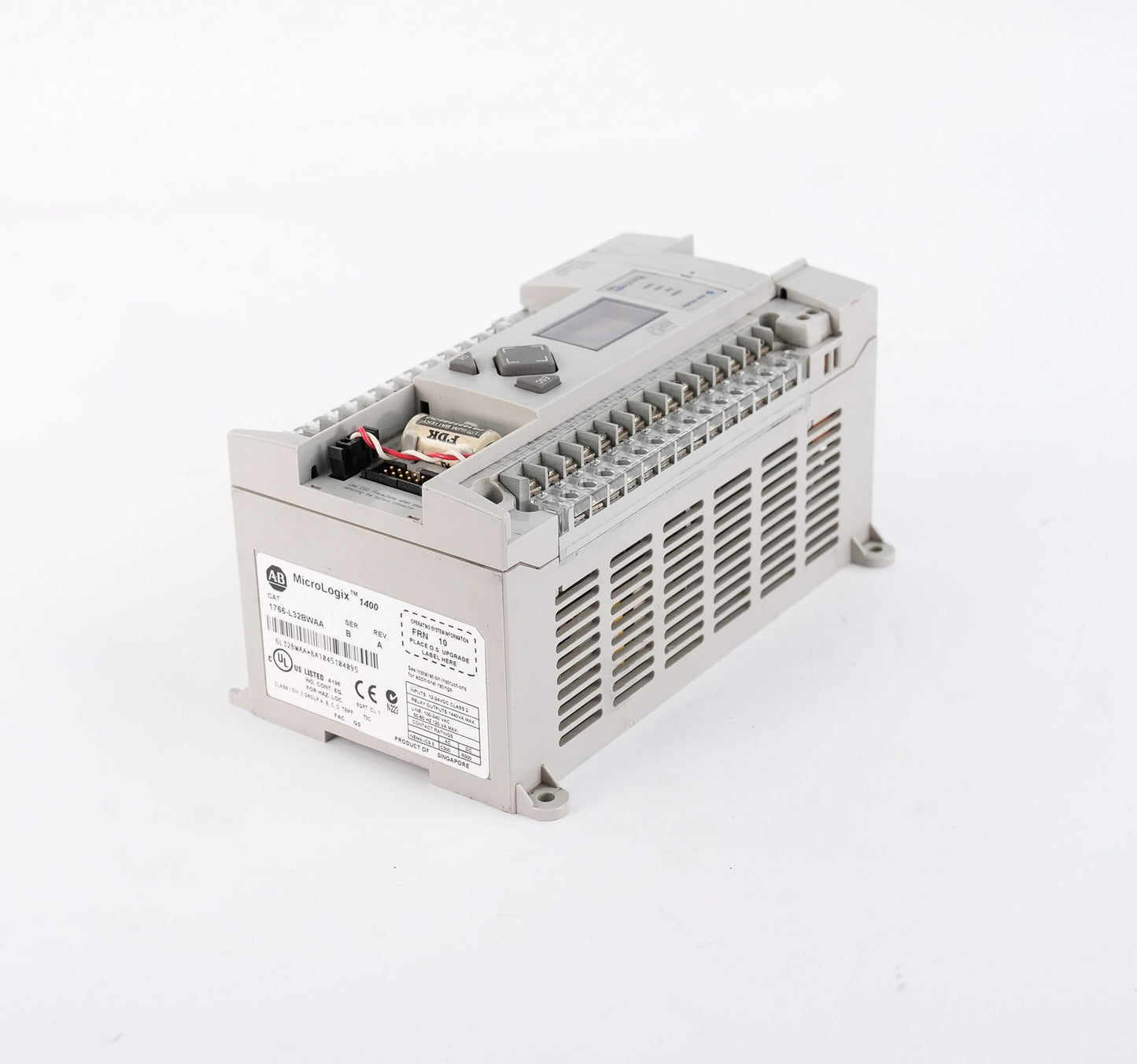 Allen Bradley 1766-L32BWAA /B Rev A MicroLogix 1400 PLC Controller 1766L32BWAA