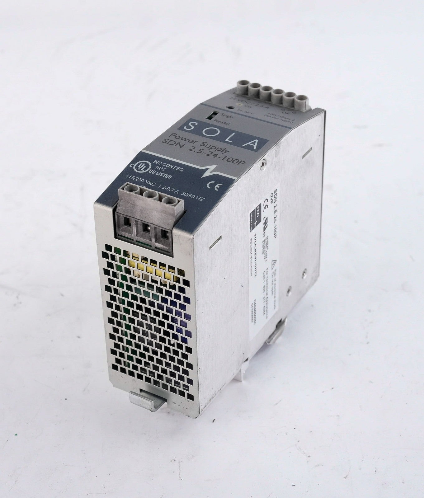 Sola SDN 2.5-24-100P Power Supply 24VDC / 2.5A 2524100P