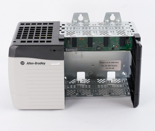 Allen Bradley 1756-PB75 /B ControlLogix Power Supply + 1756-A4 /B 4-Slot Chassis
