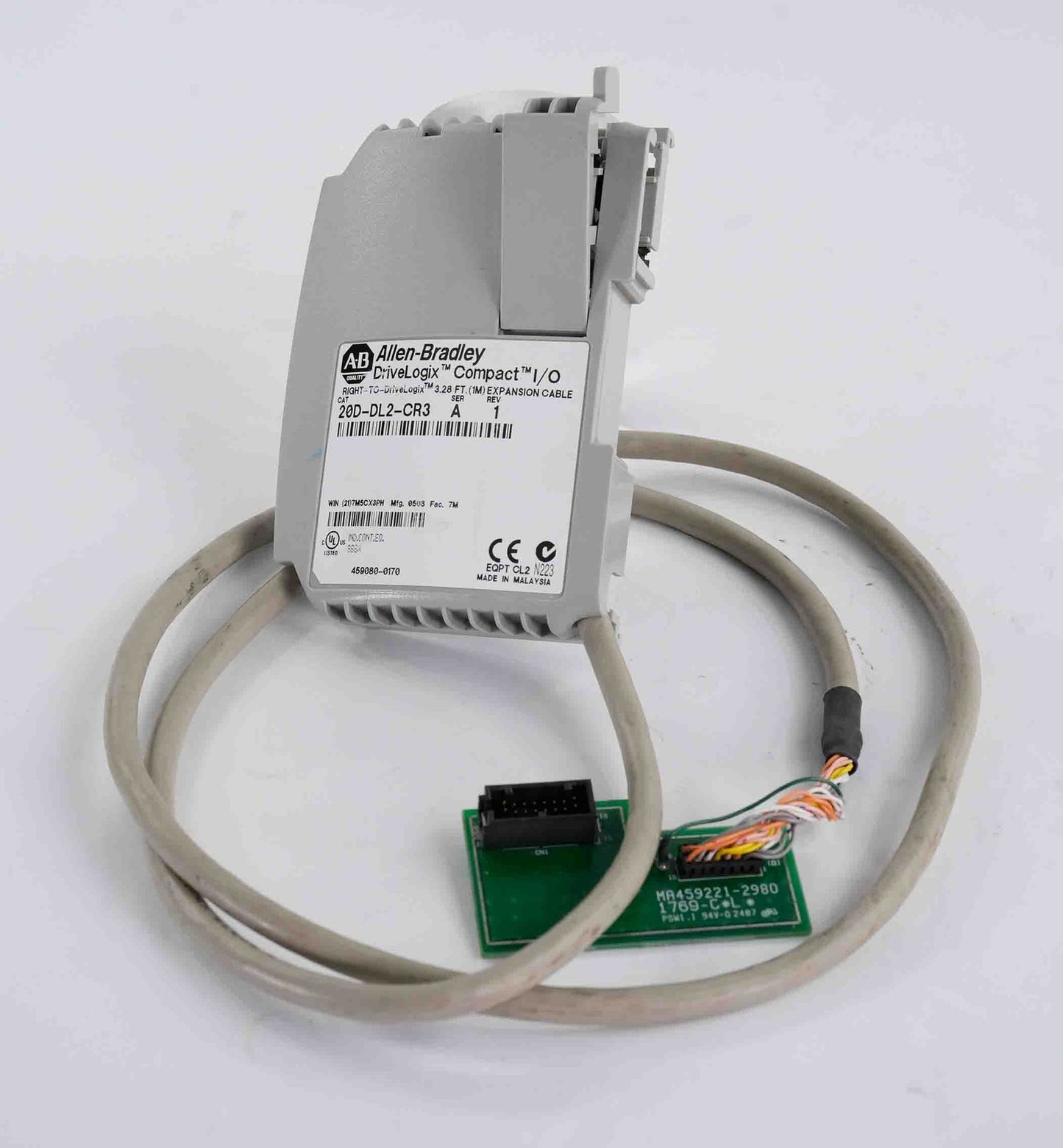 Allen Bradley 20D-DL2-CR3 /A DriveLogix Compact I/O Expansion Cable 20DDL2CR3