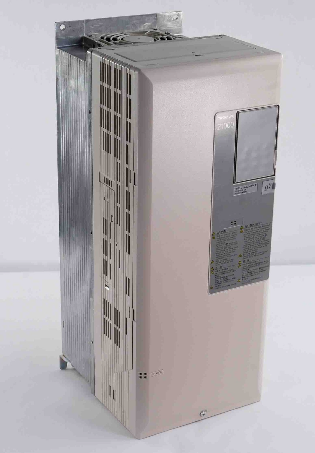 Yaskawa CIMR-ZU4A0040FAA Rev B Motor Drive Inverter 40 Amps Z1000 480V