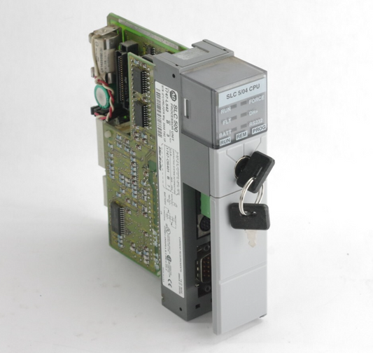 Allen Bradley 1747-L542 /B SLC 500 Processor Control Module OS401/B FRN 7 w/ Key