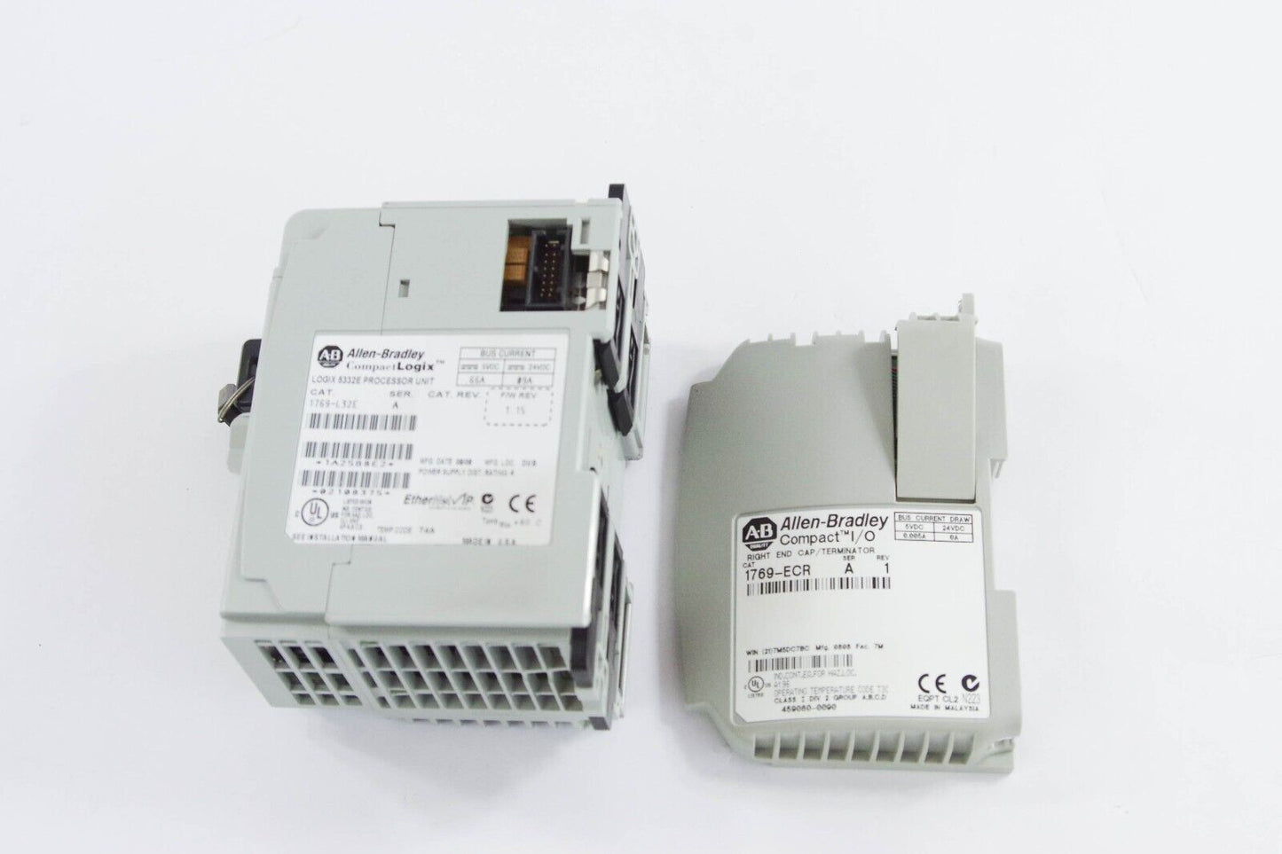 Allen Bradley 1769-L32E Ser A CompactLogix EtherNet Processor 750 KB + ECR