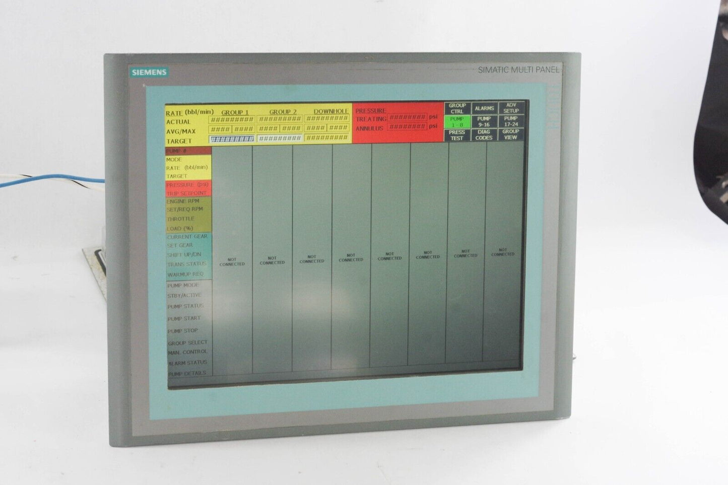 Siemens 6AV6 644-8AB20-0AA1 Simatic Multi Panel 15'' / 6AV6644-8AB20-0AA1