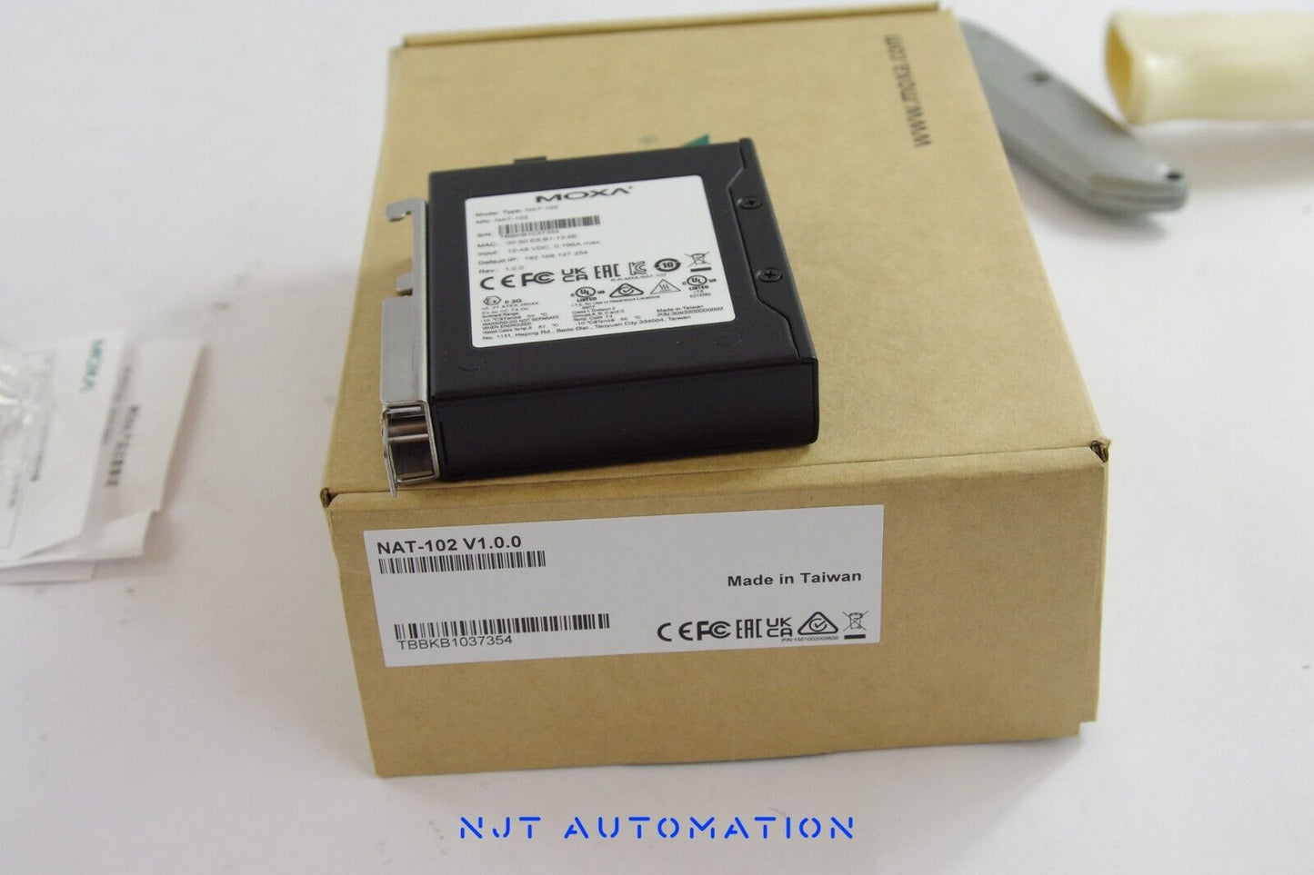 MOXA NAT-102 Industrial Network Address Translation (NAT) Router PN 309320000002