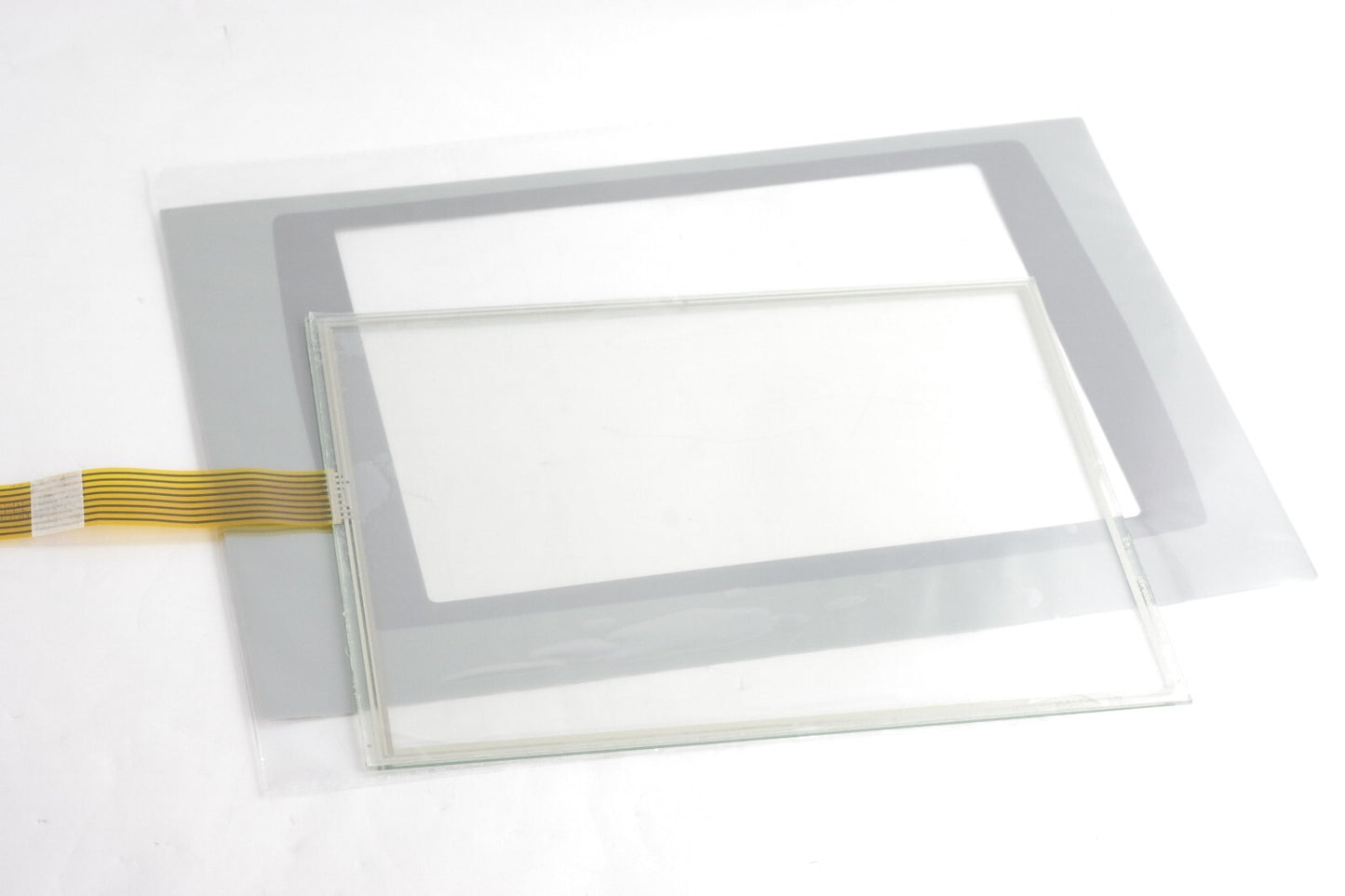 2711P-RDT10C Panelview Glass Digitizer w/ Aftermarket Front Overlay Film + Touch