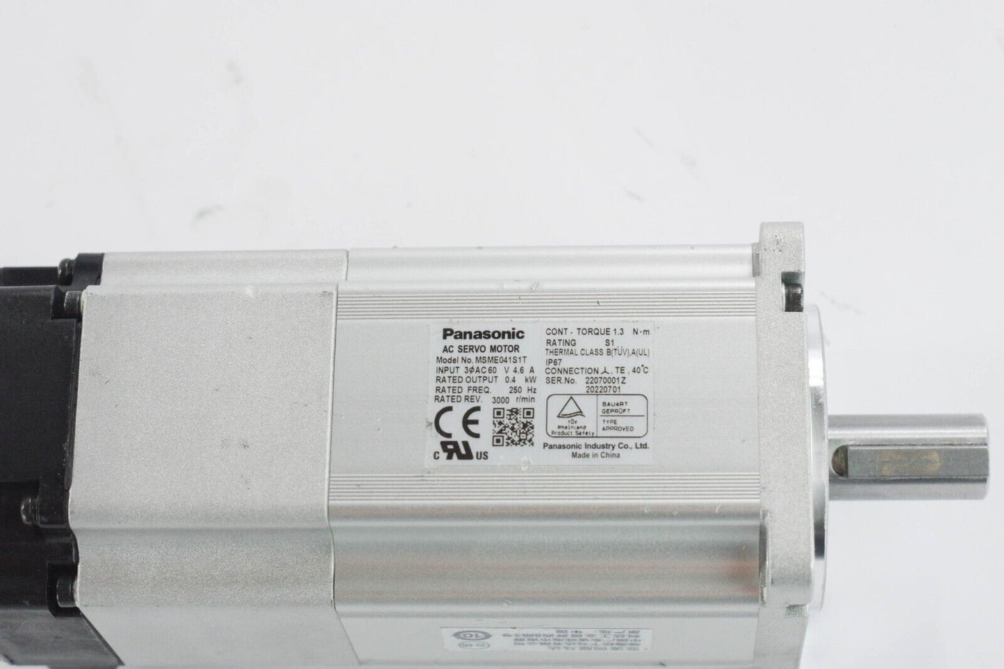 Panasonic MSME041S1T AC Servo Motor - New Without Box