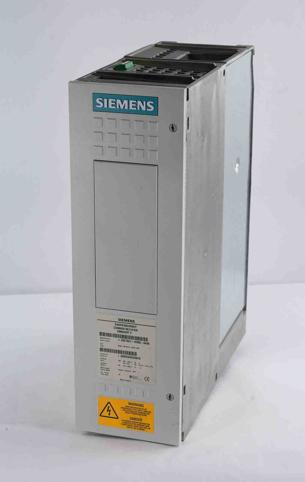 Siemens 6SE7024-1EB85-0AA0 Simovert Common Rectifier 6SE70241EB850AA0