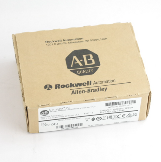 Allen Bradley 1769-OF4 /A 4-Channel Isolated Current Output Card- Sealed Surplus