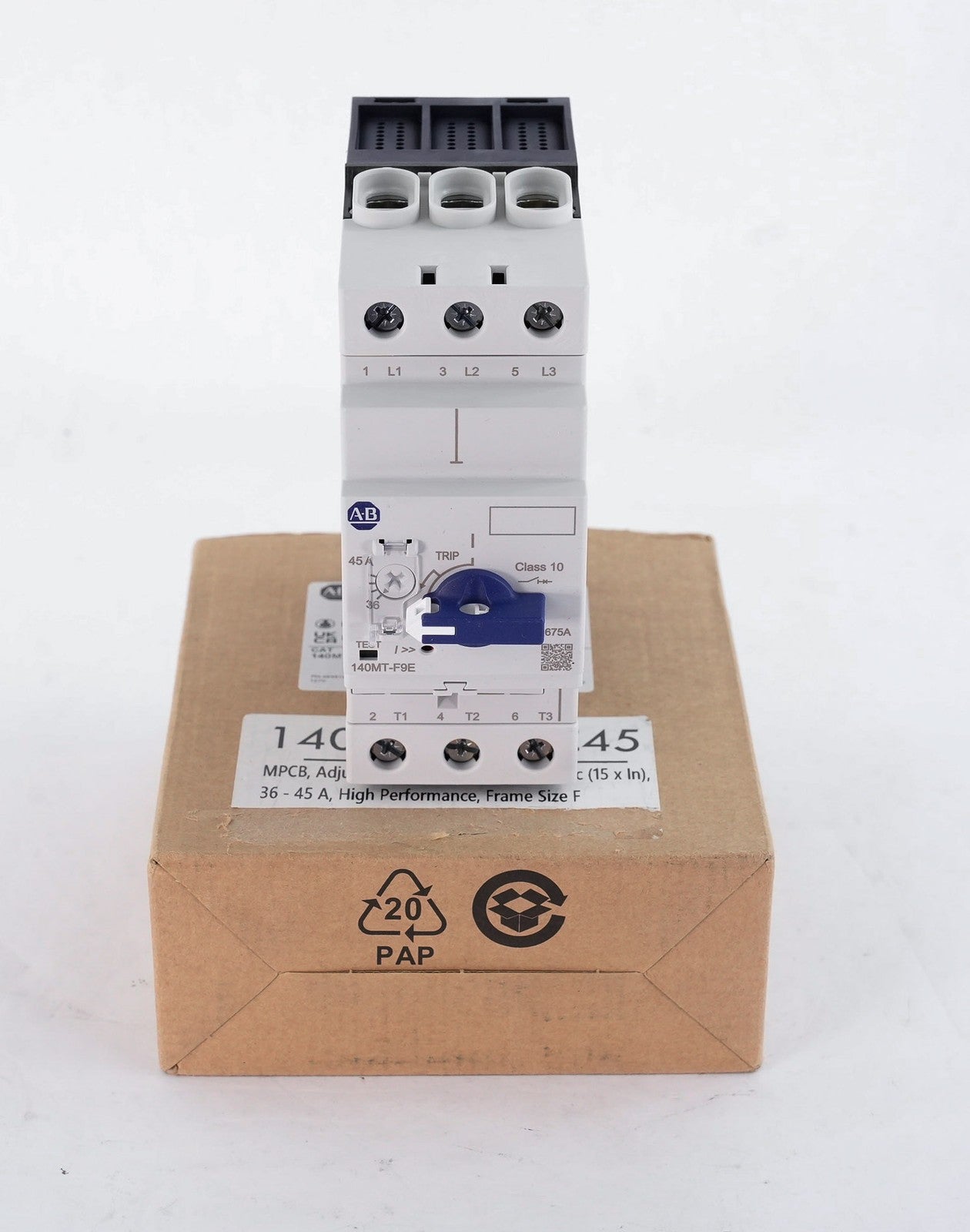 Allen Bradley 140MT-F9E-C45 /A Motor Protection Circuit Breaker - Open Box