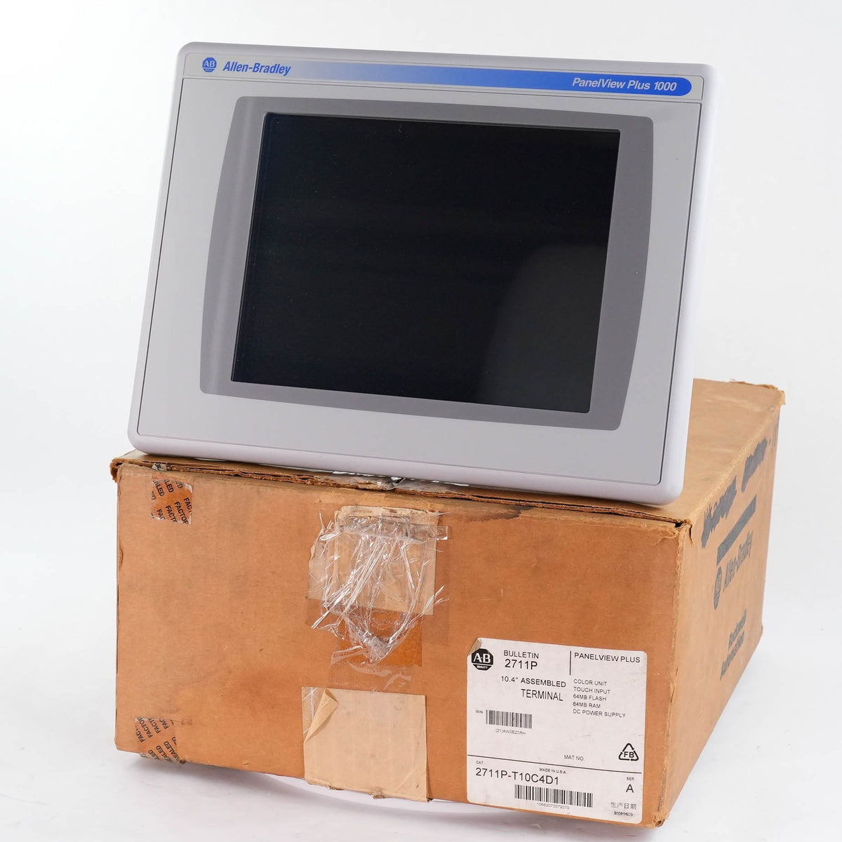Allen Bradley 2711P-T10C4D1 /A PanelView Plus 1000 24VDC 2711P-RDT10C /B RP1 /G