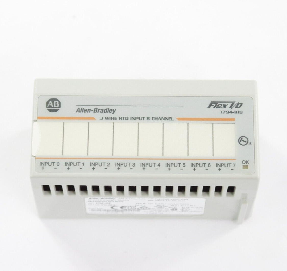 Allen Bradley 1794-IR8 Series A FLEX I/O 8-Channel RTD Input Module