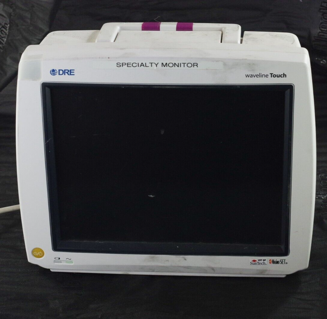 DRE Waveline Touch Patient Monitor 100-240V 50/60Hz 150VA / FOR PARTS