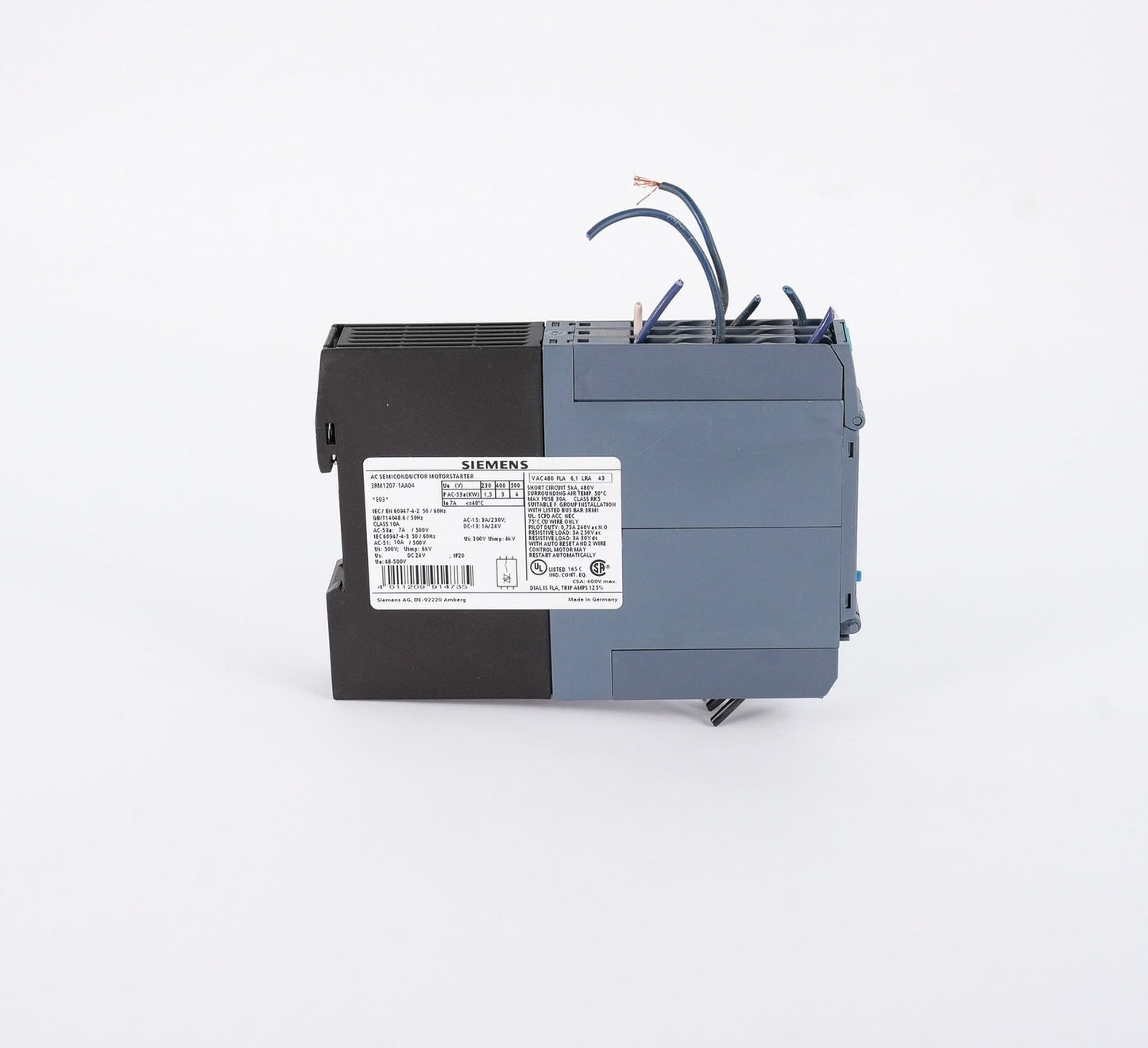 Siemens 3RM1207-1AA04 AC Semiconductor Motorstarter 3RM12071AA04