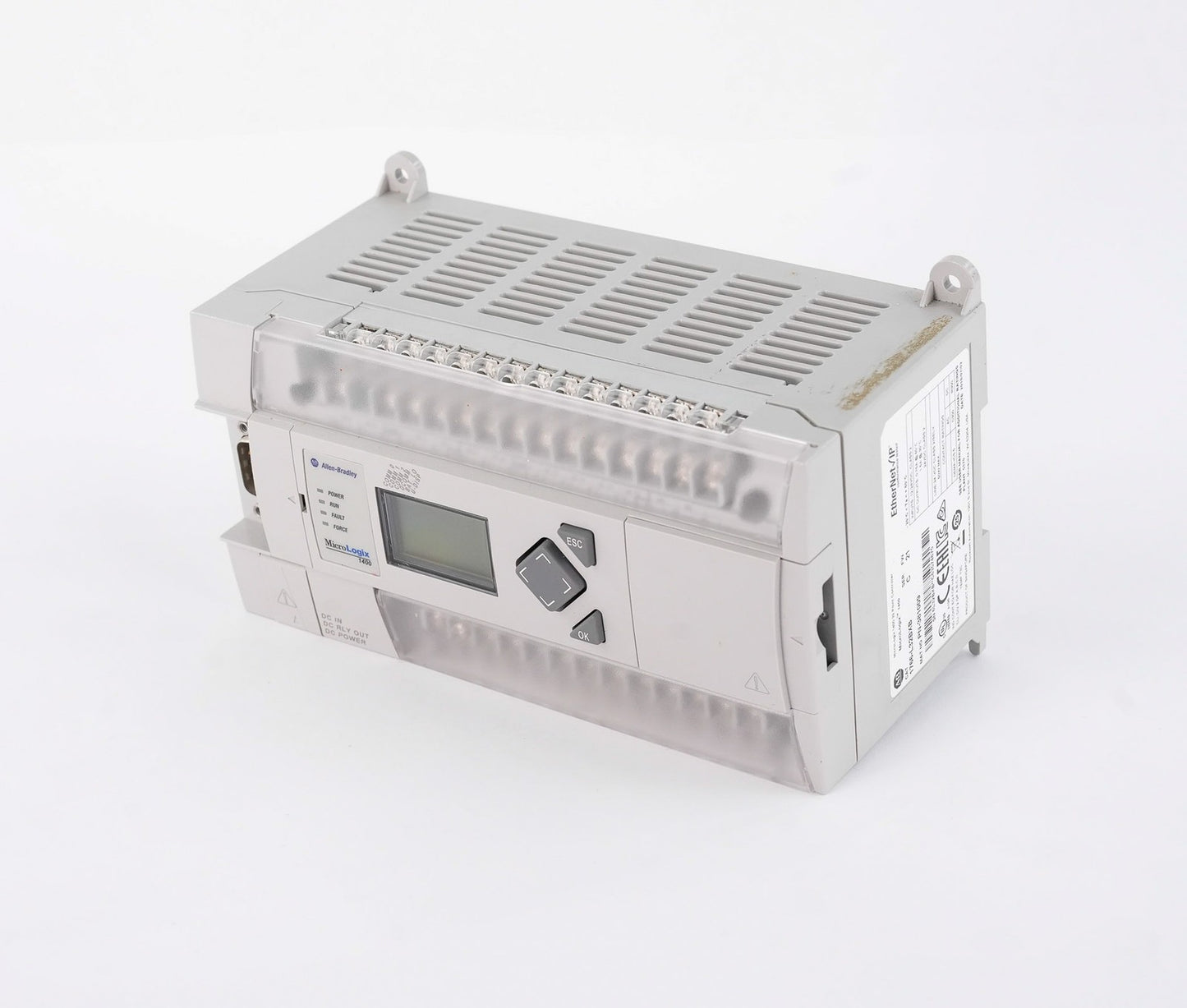 Allen Bradley 1766-L32BXB /C MicroLogix 1400 PLC 32-Point Controller 1766L32BXB