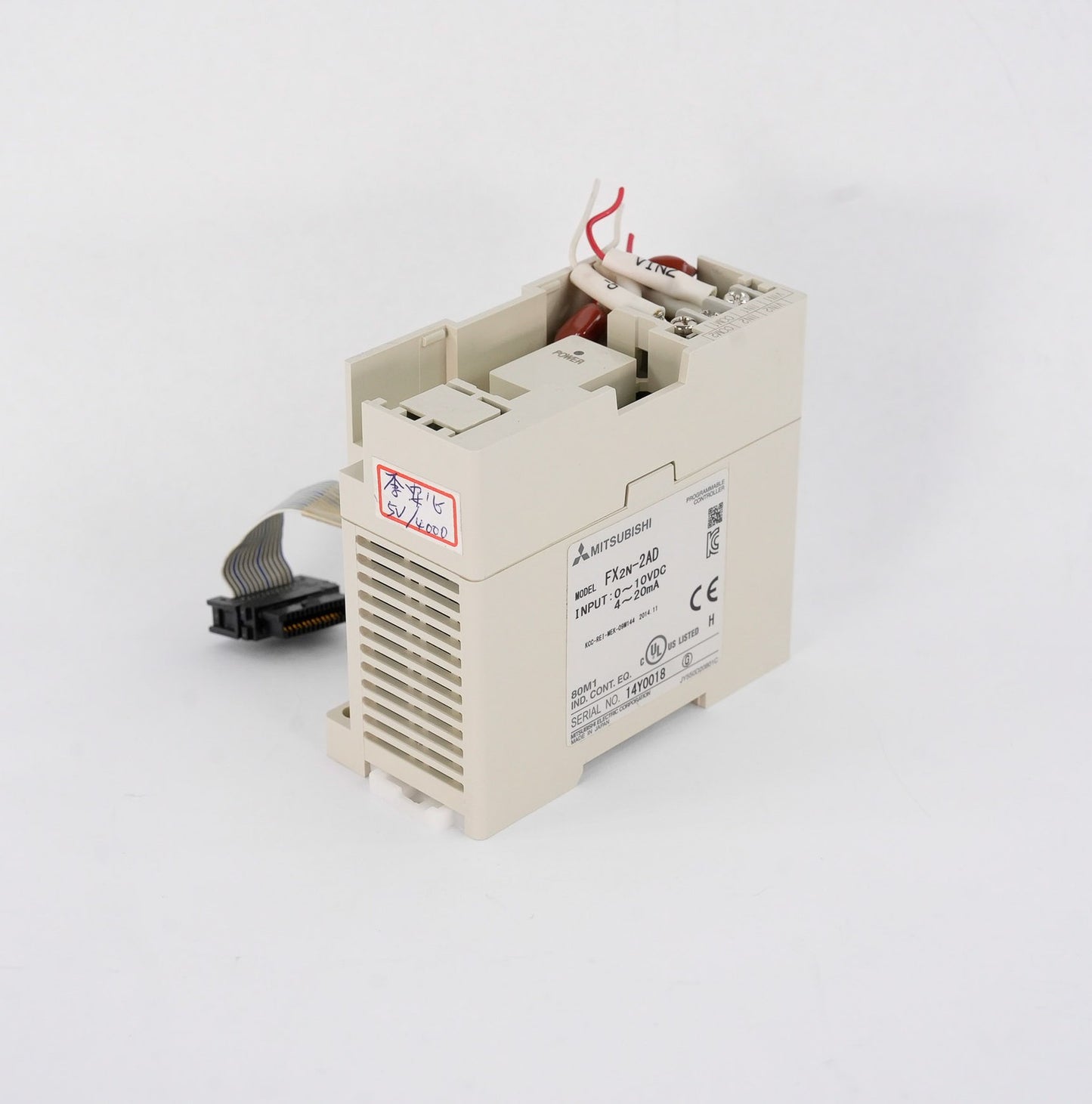 Mitsubishi Electric FX2N-2AD Programmable Controller 0-10VDC 4-20mA FX2N2AD