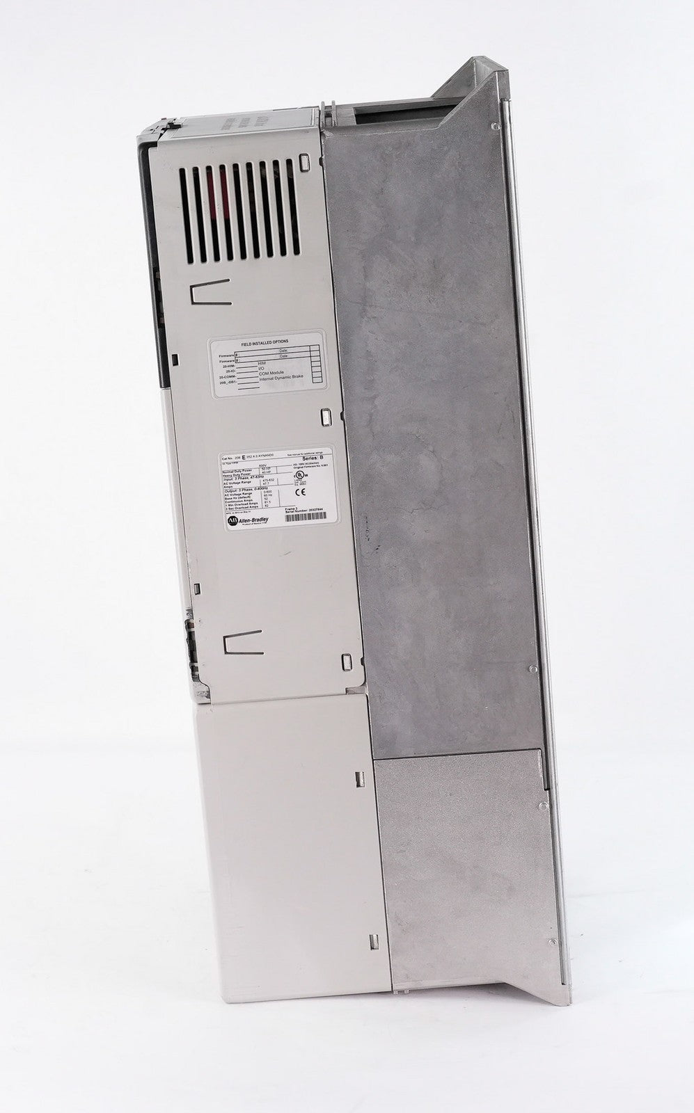 Allen Bradley 20BE052A0AYNAND0 /B PowerFlex 700 AC Drive 600V 52A 50HP with HMI