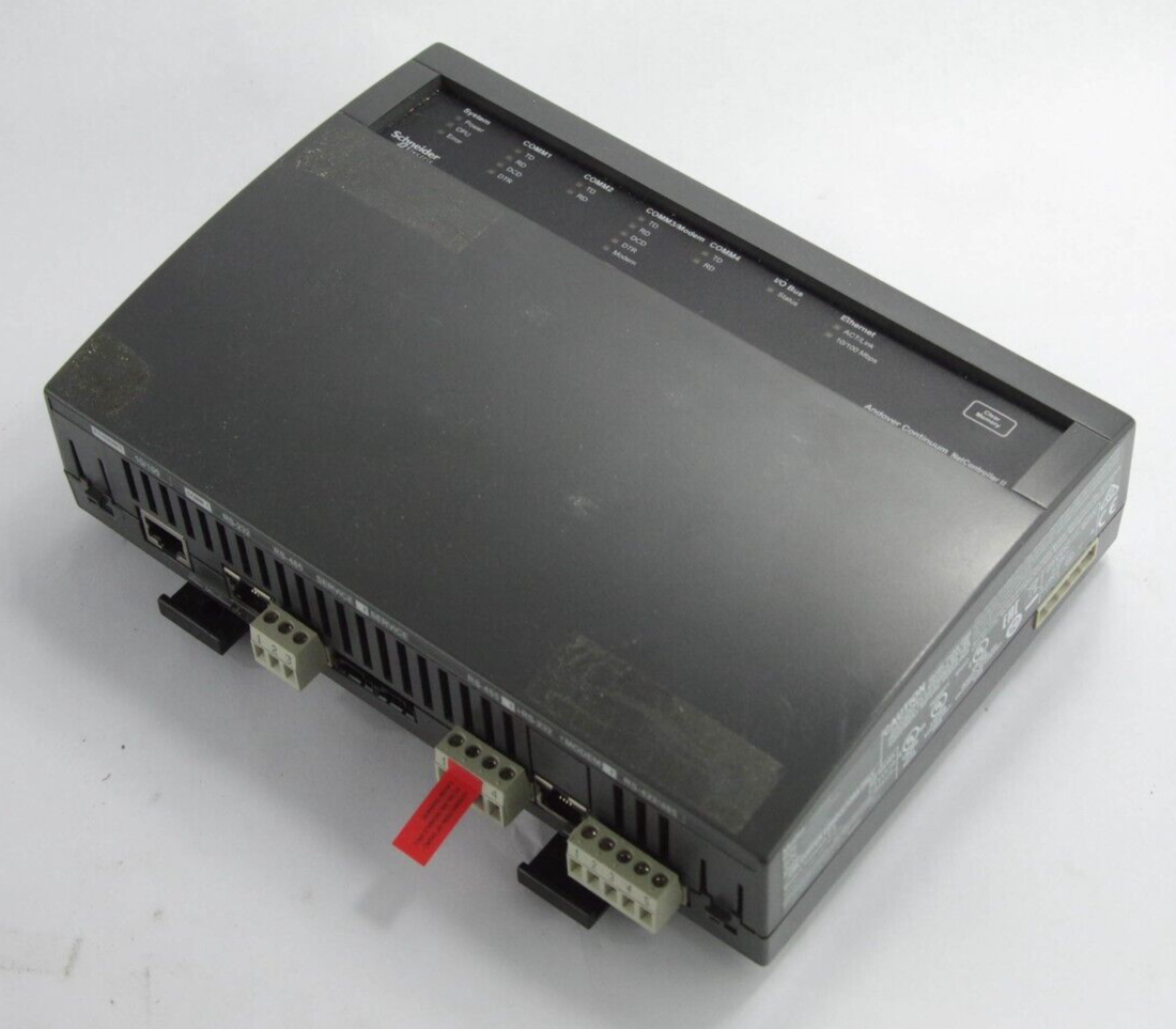 Andover Netcontroller Schneider Electric Andover Continuum NetController II 1199A5229765 CX ...