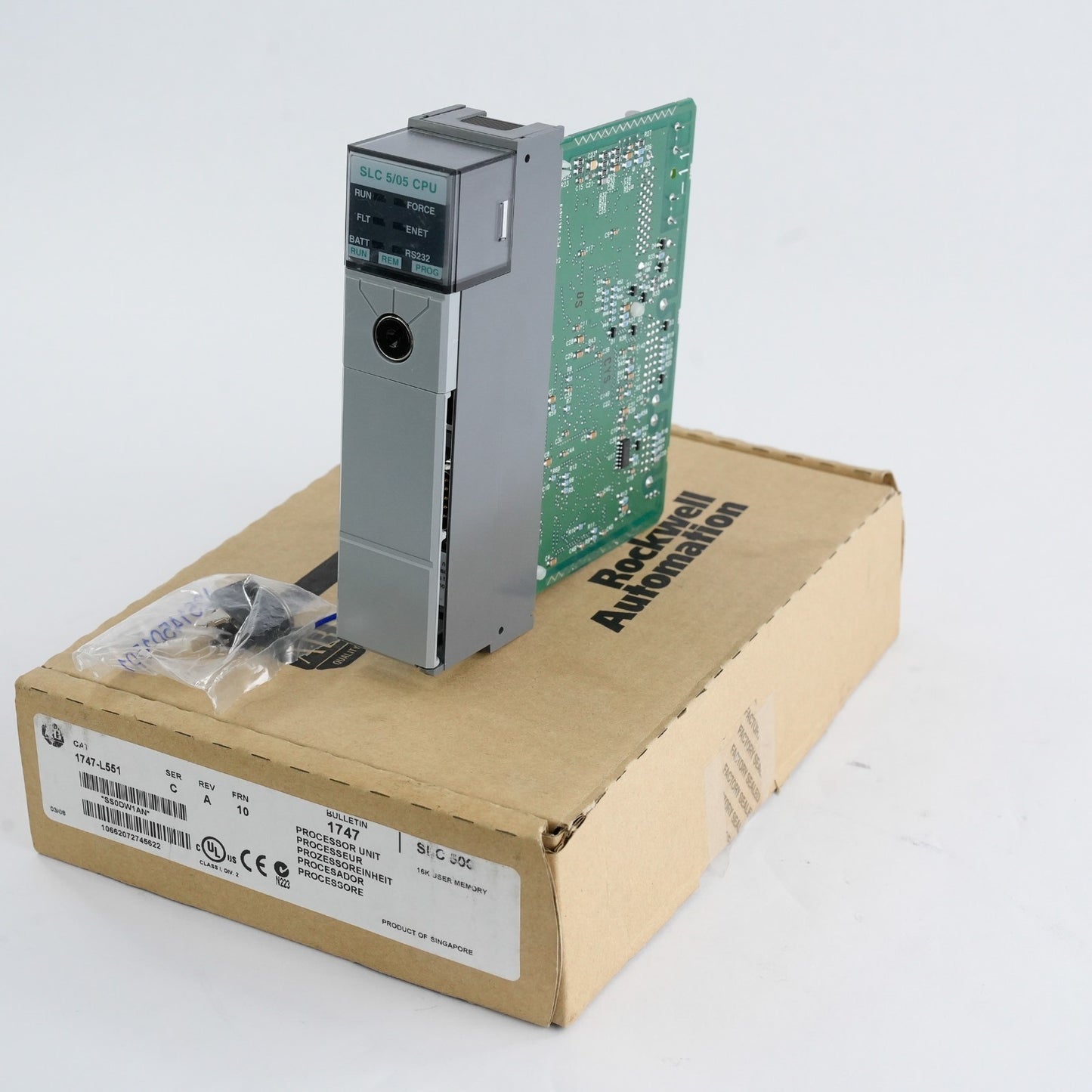 Allen Bradley 1747-L551 /C Rev A SLC 500 Processor Unit OS501/C Refurbished