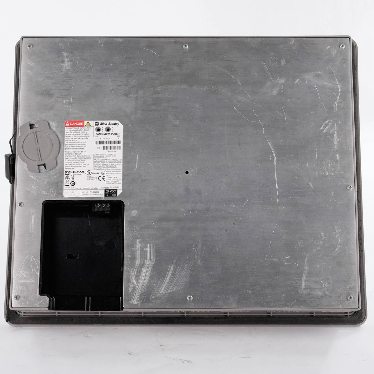 Allen Bradley 2711P-T15C21D8S Ser A PanelView Plus 7 15in Touch HMI 24VDC