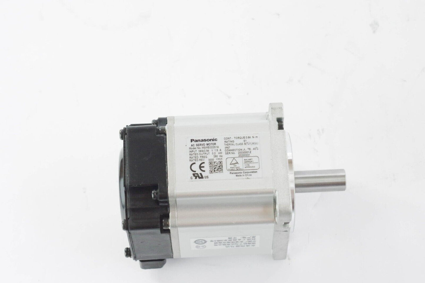 Panasonic  MSME022S1A AC Servo Motor - New Without Box