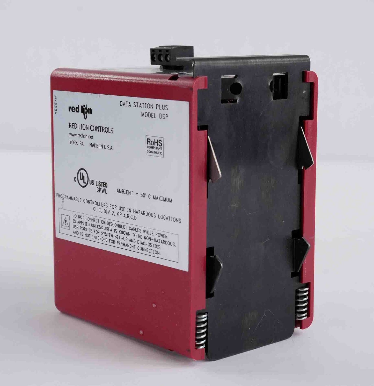 Red Lion Controls DSPSX000 Data Station Plus Model DSP Ethernet 24 VDC