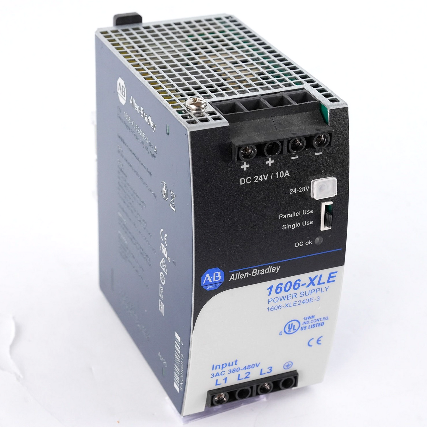 Allen Bradley 1606-XLE240E-3 /A Power Supply 24V 10A 240W 3-Phase 1606XLE240E3